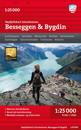 Høyfjellskart Jotunheimen: Besseggen & Bygdin