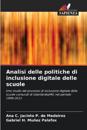 Analisi delle politiche di inclusione digitale delle scuole
