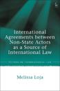 International Agreements between Non-State Actors as a Source of International Law