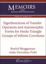 Eigenfunctions of Transfer Operators and Automorphic Forms for Hecke Triangle Groups of Infinite Covolume