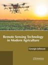 Remote Sensing Technology in Modern Agriculture