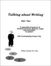 Talking about Writing, Part 2: A Sequential Programme of Sentence Structure, Grammar, Punctuation and Usage for Grade 9 with Accompanying Answer Key