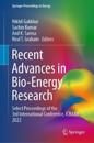 Recent Advances in Bio-Energy Research