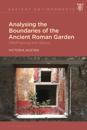 Analysing the Boundaries of the Ancient Roman Garden