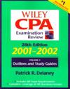 Wiley Cpa Examination Review 2001-2002