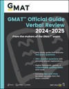 GMAT Official Guide Verbal Review 2024-2025: Book + Online Question Bank