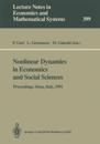 Nonlinear Dynamics in Economics and Social Sciences
