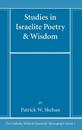 Studies in Israelite Poetry & Wisdom