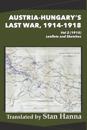 Austria-Hungary's Last War, 1914-1918 Vol 2 (1915)