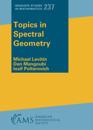 Topics in Spectral Geometry