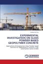 Experimental Investigation on Glass Powder Based Geopolymer Concrete