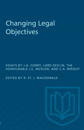 Changing Legal Objectives