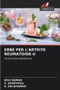 Erbe Per l'Artrite Reumatoide-II