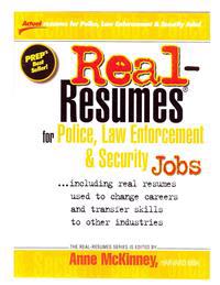 Real-Resumes for Police, Law Enforcement, & Security Jobs