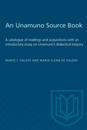 An Unamuno Source Book