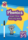 New Phonics Wipe-Clean Activity Book for Ages 3-5 (with pen)