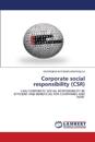 Corporate social responsibility (CSR)