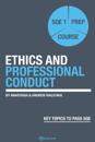 Ethics and Professional Conduct.