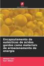 Encapsulamento de eutécticos de ácidos gordos como materiais de armazenamento de energia