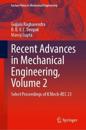 Recent Advances in Mechanical Engineering, Volume 2