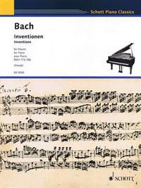 Inventions, Bwv 772-786: Piano