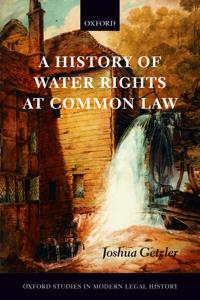 History of Water Rights at Common Law
