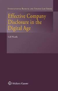 Effective Company Disclosure in the Digital Age