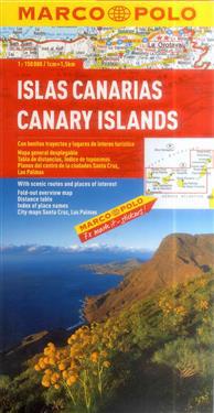 Spain - Canary Islands Marco Polo Map