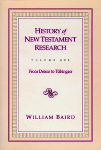 History of New Testament Research