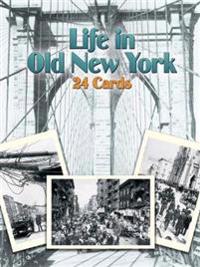 Life in Old New York Photo Postcards/24 Cards