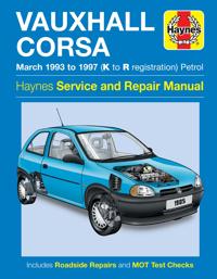 Vauxhall corsa (93-97) service and repair manual