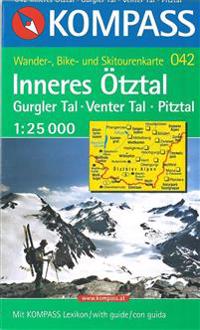 042: Inneres Otztal - Gurgler Tal-Venter Tal 1:25, 000