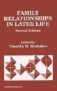 Family Relationships in Later Life