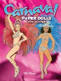 Carnaval Paper Dolls With Glitter!