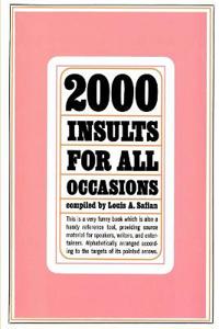 Two Thousand Insults for All Occasions