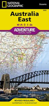 National Geographic Adventure Map Australia East