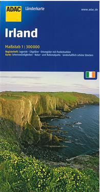 ADAC LänderKarte Irland 1 : 300 000