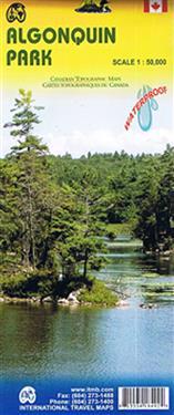 Algonquin Province Park (Ontario) canoe routes