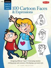 100 Cartoon Faces & Expressions