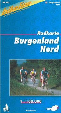 Burgenland North Cycle Map