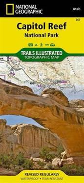 National Geographic Capitol Reef National Park Map