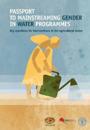 Passport to mainstreaming gender in water programmes
