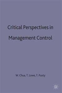 Critical Perspectives in Management