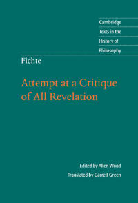Attempt at a Critique of All Revelation