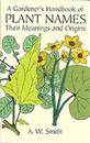 A Gardener's Handbook of Plant Names