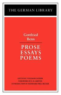 Prose Essays Poems