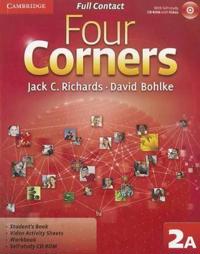 Four Corners Level 2 Full Contact A with Self-study CD-ROM