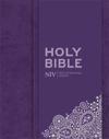 NIV Thinline Purple Soft-Tone Bible with Clasp