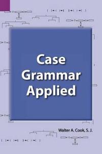 Case Grammar Applied